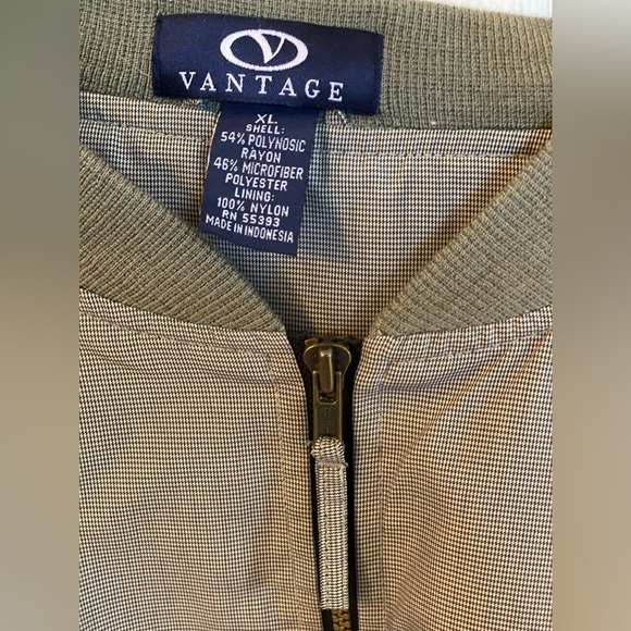 Vantage Men’s Weatherproof Pullover Anorak Jacket. Front Zip. - Picture 2 of 4